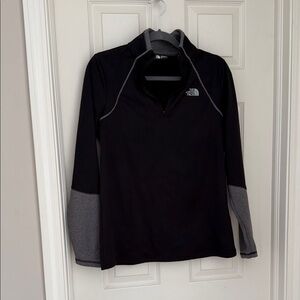 The North Face Black and Gray Sweatshirt